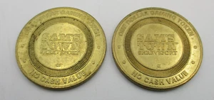 (2) Sam's Town Shreveport One Dollar Gaming Token - Picture 1 of 4