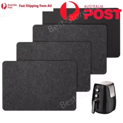 Heat Resistant Mat For Air Fryer Countertop Protector Non Slip Heat Proof Mat AU - image 1 of 4