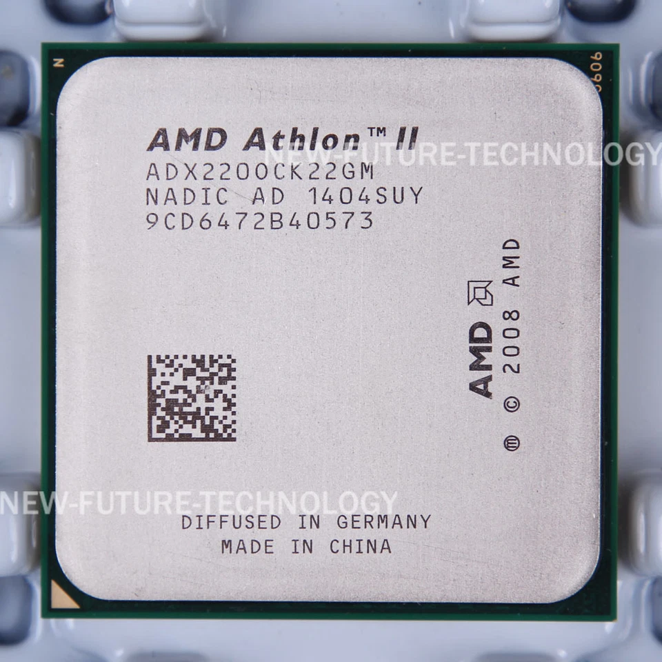 AMD Athlon II X2 220 (ADX220OCK22GM) CPU 4000 MHz 2.8 GHz Socket AM3 100% Work - Image 1 of 1