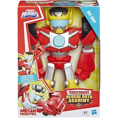 Playskool Heroes Transformers Rescue Bots Academy Mega Mighties Hot Shot Hasbro - Image 1 of 4