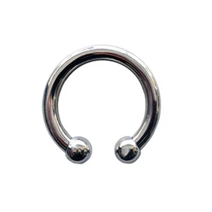 Costume Sex Bondage Rouge Stainless Steel Horseshoe Cock Ring 30mm Bondage Wo... - Picture 1 of 1