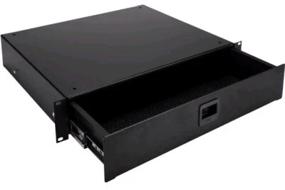 Middle Atlantic TD2 2 SP Heavy Duty Textured Latching Storage Drawer 2U ~New - Image 1 of 3