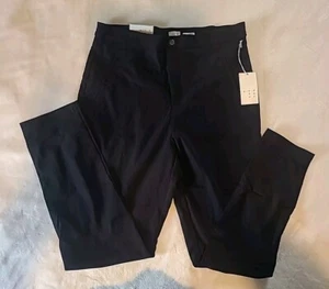 A New Day Women's High Rise Skinny Stretch Black Dress Pants 14R - Picture 1 of 5