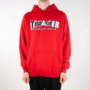 Thrasher x Baker Hoodie - Red - Picture 1 of 7