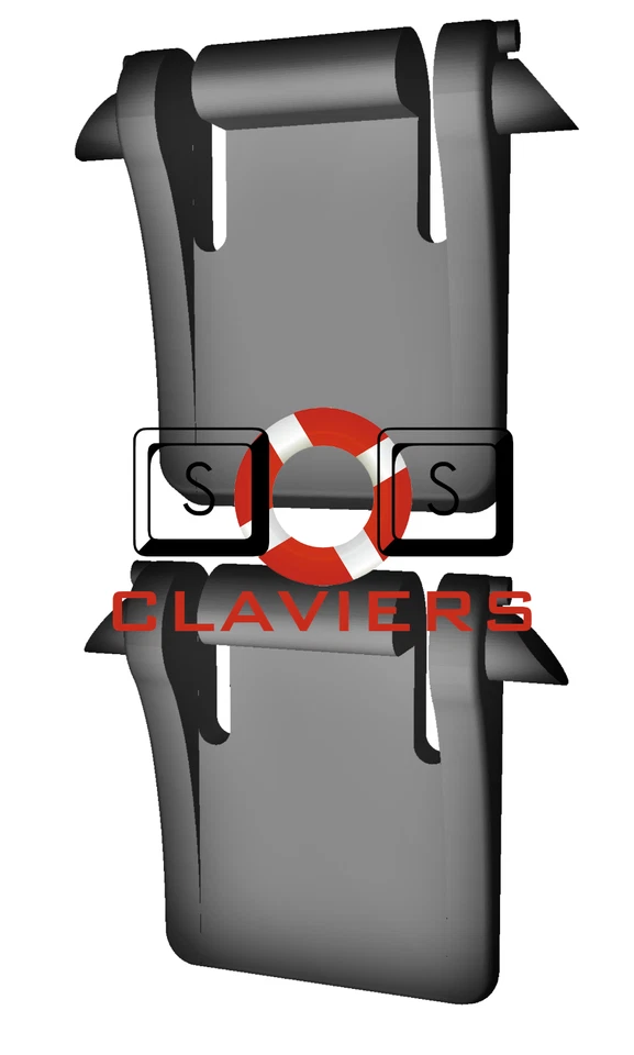 Pieds de remplacement pour clavier Acer Wired Keyboard SK-1688