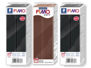 FIMO Soft Oven-bake Polymer clay (454g - 1lb) (LOT of 3) - Picture 1 of 4