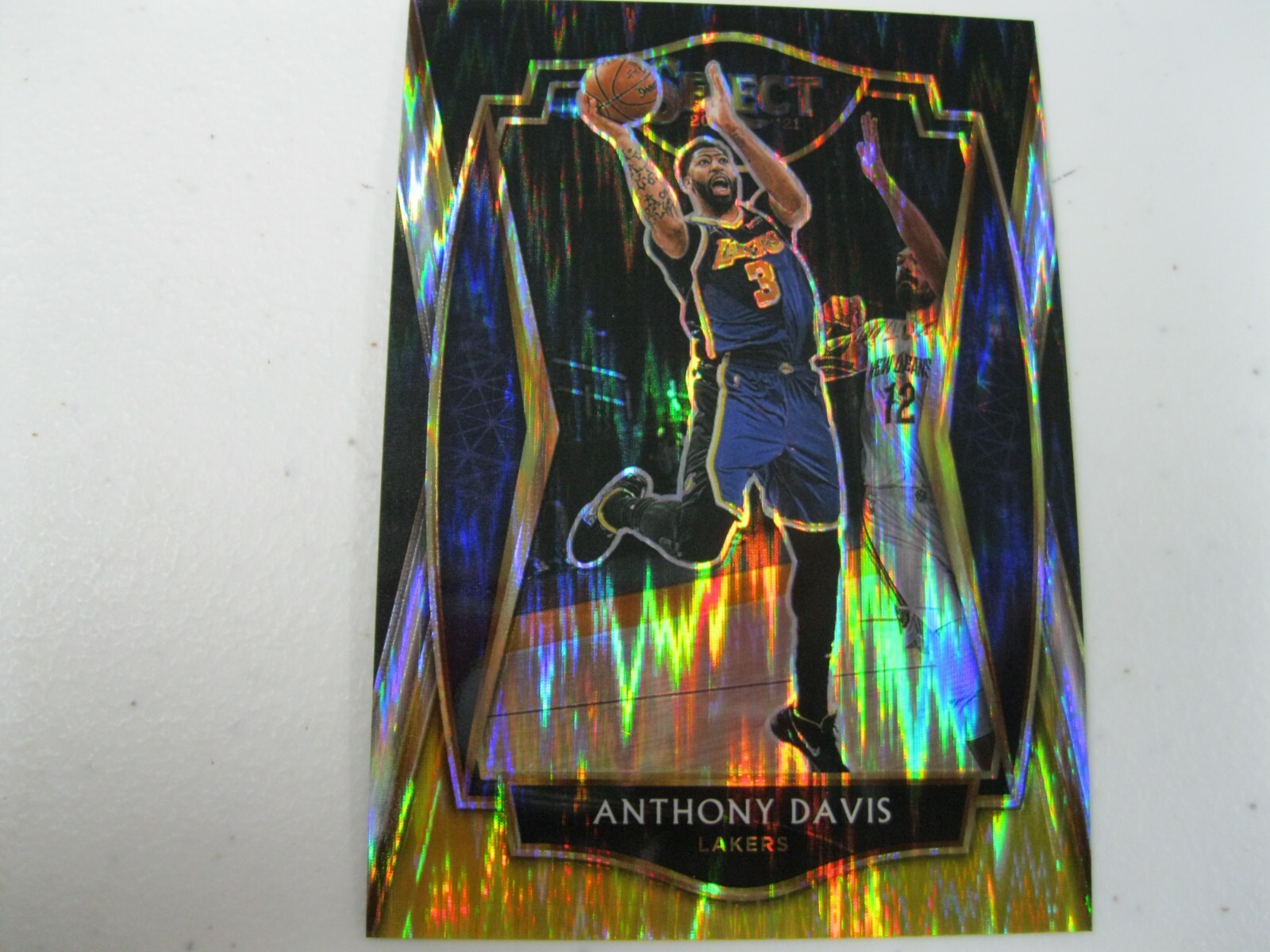 2020 21 Select Anthony Davis Premier Gold Black Flash TRUE ONE of ONE 1/1 WOW!!!