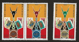 Malagasy Republic (Madagascar) Scott #468-70, Single/Pair 1972 Complete FVF MNH - Picture 1 of 1