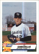 1993 Midwest League All-Stars Fleer/ProCards #6 Gus Gandarillas