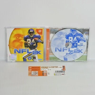 Dreamcast NFL 2K Spine * Sega dc - Image 1 of 2