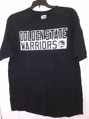 NBA Golden State Warriors Basketball Stephen Curry Majestic T-shirt Men's Large - Изображение 1 из 4