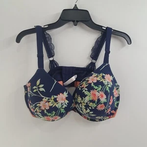 Cacique Women's Full Coverage Bra Floral Size 44DD - Picture 1 of 8