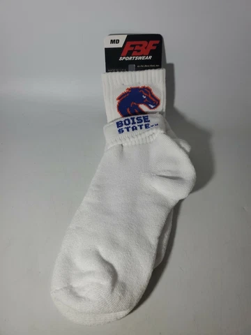 Boise State Socks Size Medium 6-10 NEW Cover