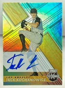 Jack Kochanowicz 2019 Panini Elite Extra Edition on-card Autograph Auto - ANGELS