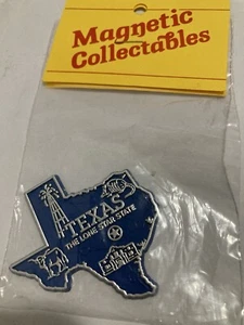 Texas State Map Fridge Magnet - Picture 1 of 1