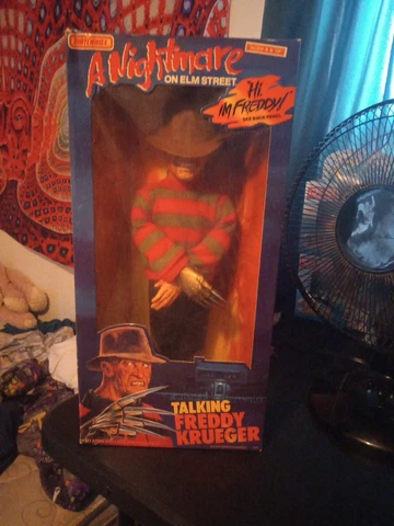 Matchbox Freddy Krueger Talking Figure Nightmare on Elm Street 1989  18in Tall Cover