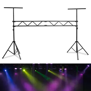 DJ Light Stand Rack T-Bar Lighting Trussing Stage Audio Light Truss Professional - Picture 1 of 12