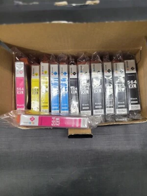 12PK For HP 564XL 564 Ink Cartridge Photosmart 6510 6520 7510 7520 - Image 1 of 3