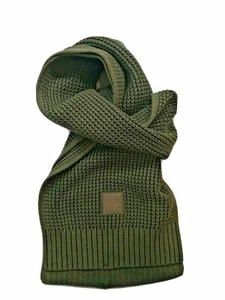 Hübscher Green Black Label Herren Rippschal in Khaki in Black Box L168cm x B25cm - Bild 1 von 3