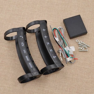 Remote Control Button Car Audio Steering Wheel Wireless Bluetooth Universal 1pc - Picture 1 of 5