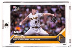 2023 MLB Topps Now Quinn Priester Call-Up GOLD PARALLEL 1/1 SSP Pirates #613 🔥