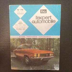 Revue Technique Opel Manta 1200S 1600S 1900S 12s 16s 19s - Imagen 1 de 9