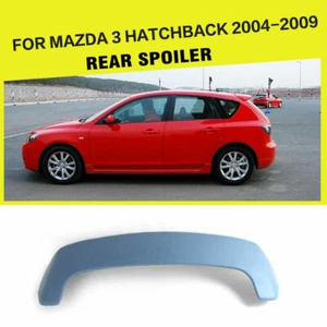 ABS Rear Spoiler Roof Wing Lip With LED Light Fit for Mazda 3 Hatchback 06-08 - Picture 1 of 6