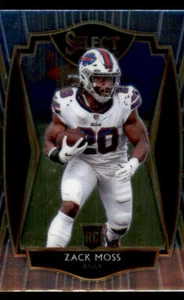 2020 Select #169 Zack Moss - Picture 1 of 2