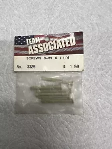 Vintage Team Associated 8-32 x 1 1/4 Screws No.3325 - Picture 1 of 2