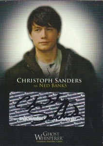 2009 GHOST WHISPERER SERIES 1 & 2 CHRISTOPH SANDERS AUTOGRAPH TRADING CARD