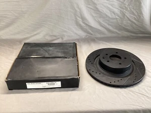 Dynamic Friction DFC 633-68013L Disc Brake Rotor Drilled & Slotted - Foto 1 di 6