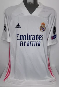 ADIDAS REAL MADRID CHAMPIONS 2021 VINI JR M ORIGINAL SOCCER JERSEY SHIRT - Picture 1 of 4