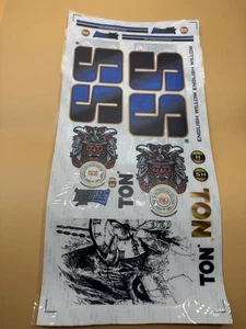 Pegatinas de murciélago de cricket SS DEVIL 3D - Calcomanías de calidad profesional en relieve, impermeables - Imagen 1 de 7