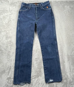 Wrangler FR Jeans Mens 32x38 Blue Flame Resistant Cowboy Cut Workwear FR13MWZ - Picture 1 of 8