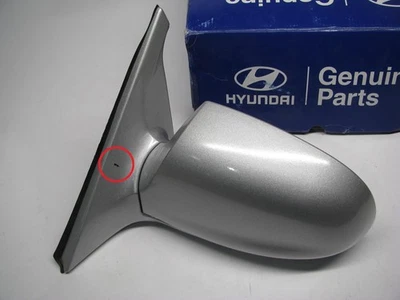 DAÑOS COSMÉTICOS - 8761025610CA Espejo de puerta izquierdo OEM para Hyundai Accent 1999-2006 Foto 1 de 4