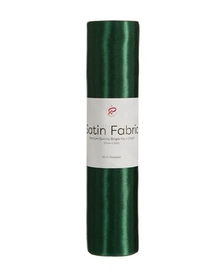 WERCHRISTMAS 20m Sage Green Satin Ribbon – 29 cm Wide Christmas Decorating Roll