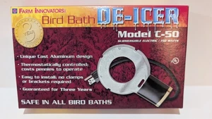 Farm Innovators Unterwasser Elektrische Vogeltränke Enteiser, Modell C-50, 150W - NEU - Bild 1 von 5