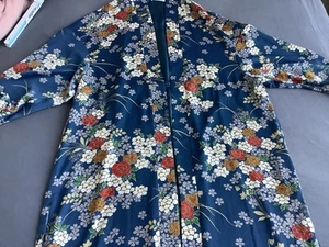 Mango Kimono M/L, Jacke, traumhaft schön, blau bunt, neu ungetragen - Bild 1 von 13