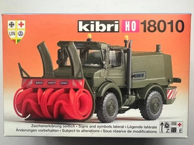 KIBRI 18010 Unimog With Snowplough Military Assembly Kitt - Ref.  A008 - Image 1 of 3