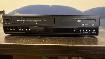 Daewoo SD-7500B COMBO VHS 6 HEAD STEREO HIFI/DVD/CD PLAYER OHNE FERNBEDIENUNG - Bild 1 von 4