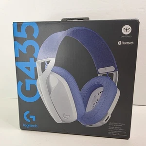Auriculares inalámbricos para juegos Logitech G435 - Off White/Lila CAJA ABIERTA  - Imagen 1 de 7