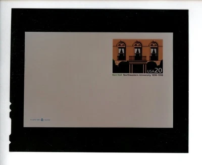 US Stamp FDC COLOR Publicity Photo Essay #UX298 20c Northeastern University 1998 - Image 1 of 2