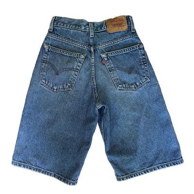 Pantalones Cortos Ajustados Vintage Levi’s 569 Calce Suelto Niños Talla 12 Ajustados, 22” Cintura Y2K 2000 Foto 1 de 4