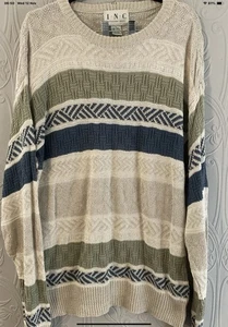 Men’s Size Oversized Medium Vintage Jumper From International Concepts - Picture 1 of 6