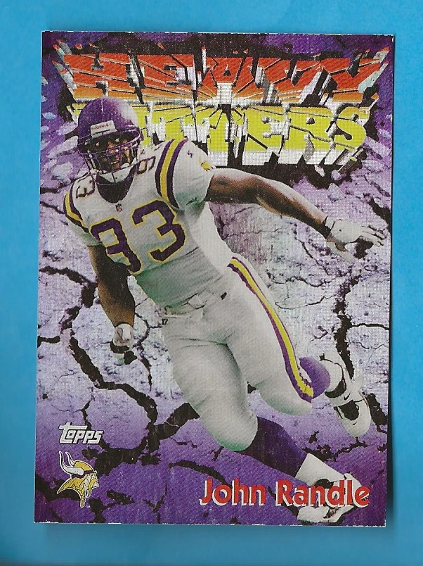 1998 Topps Season's Best Heavy Hitters #18 John Randle Vikings *Not Mint* - Image 1 of 4