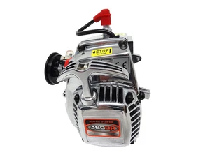 Rovan Baja 36cc 2-Takt Gas 4-Schrauben Chrom Doppelring Kolben Motor - Bild 1 von 1