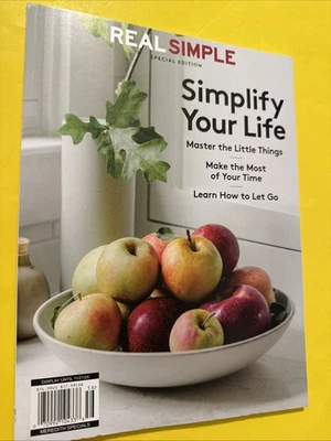 SIMPLIFY YOUR LIFE - DO THE LITTLE THINGS 2025 REAL SIMPLE SPECIAL Magazine NEW - Image 1 of 2