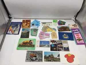 Vintage Lot Disney World, Disneyland, Universal Studios, Maps, Postcards, & more - Picture 1 of 5