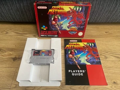 Super Metroid Big Box + Guide for Super Nintendo SNES Complete VGC PAL UK - Image 1 of 4