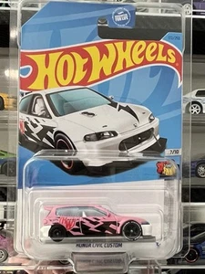 Hot Wheels Custom Honda Civic Hatchback - Bridgestone Real Riders + Protector - Picture 1 of 9